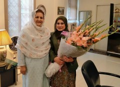 Mrs. Sajida Nisar Visits IBA