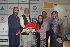Prof. Muhammad Azhar Ikram Ahmad visits IBA